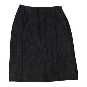 Loft pencil gray skirt